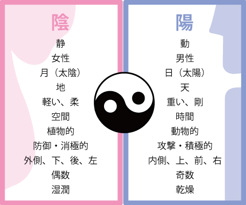 陰と陽とは、もも木薬局